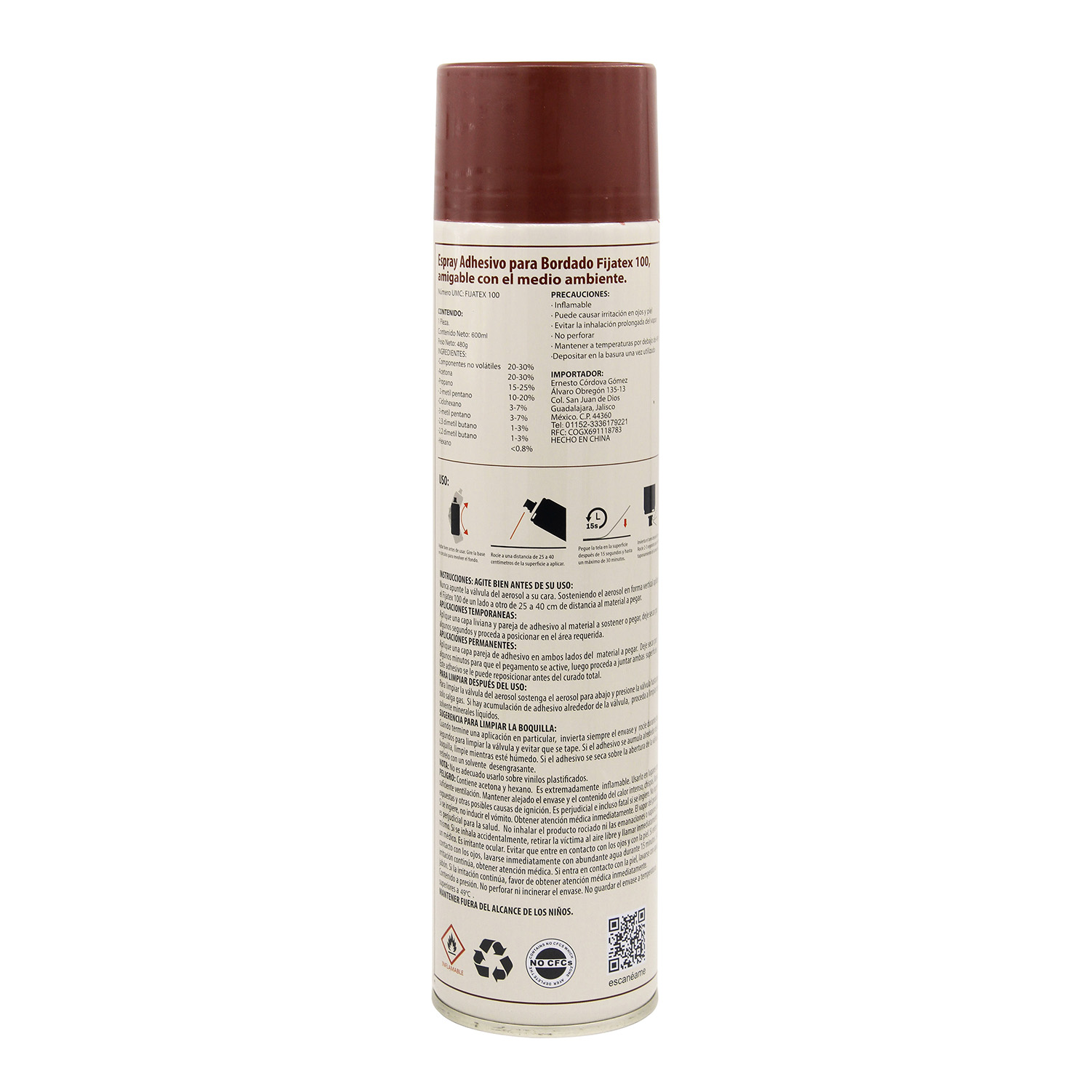 Fijatex 96 Spray Adhesivo – Hilos Modiz